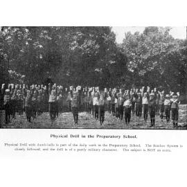 Physical Drill in the Preparatory School 1903