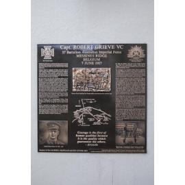 Grieve VC Plaque