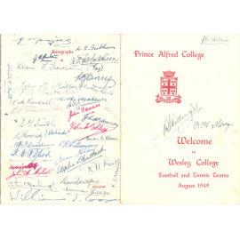 Prince Alfred College Welcome To Wesley