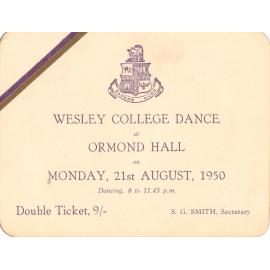 Wesley Dance Invitation