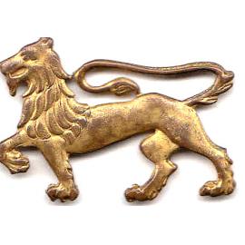 Lion Cap Badge