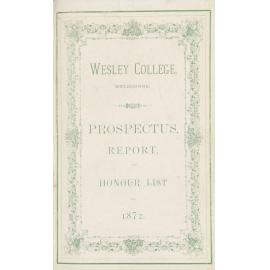 Prospectus 1872