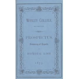 Prospectus 1873