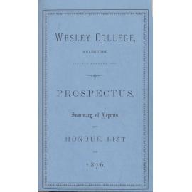 Prospectus 1876