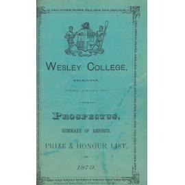 Prospectus 1879