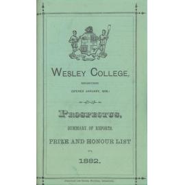 Prospectus 1882