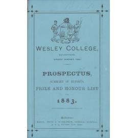 Prospectus 1883