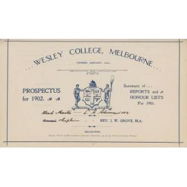 Prospectus 1902