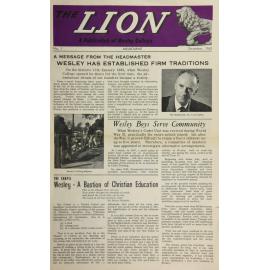 The Lion - December 1962