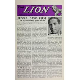 The Lion - February 1972