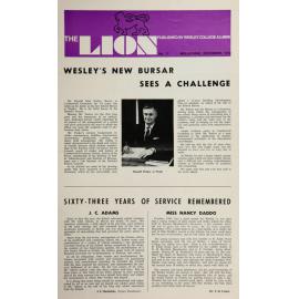 The Lion - December 1972