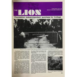 The Lion - October 1986