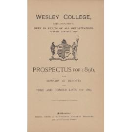 Prospectus 1896