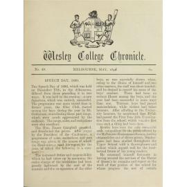 Chronicle 1891 No_049 May