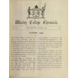Chronicle 1906 No_109 April