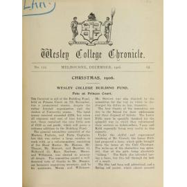 Chronicle 1906 No_112 December