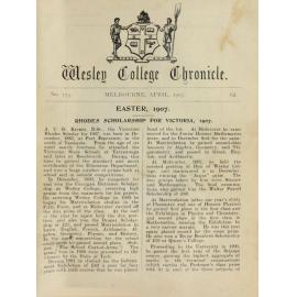 Chronicle 1907 No_113 April