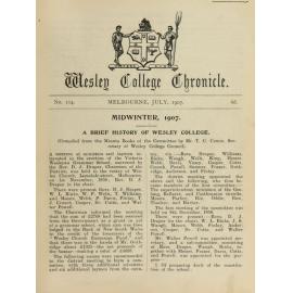Chronicle 1907 No_114 July