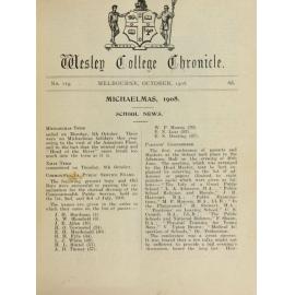 Chronicle 1908 No_119 October