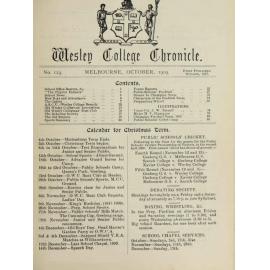 Chronicle 1909 No_123 October