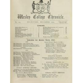 Chronicle 1909 No_124 December
