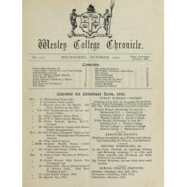 Chronicle 1910 No_127 October