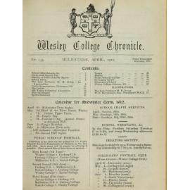 Chronicle 1912 No_133 April
