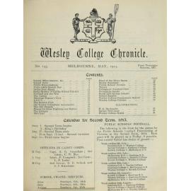 Chronicle 1915 No_143 May