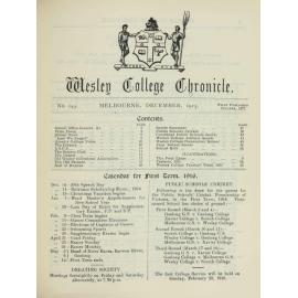 Chronicle 1915 No_145 December