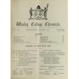 Chronicle 1918 No_153 August