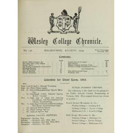 Chronicle 1919 No_156 August