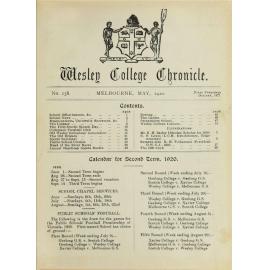 Chronicle 1920 No_158 May