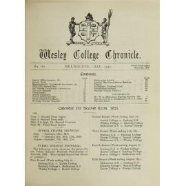 Chronicle 1921 No_161 May