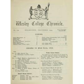 Chronicle 1924 No_172 December