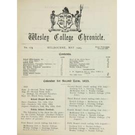 Chronicle 1925 No_173 May