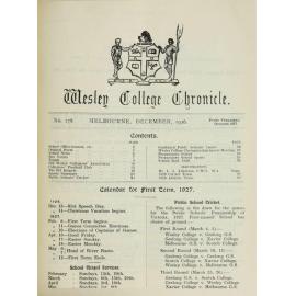 Chronicle 1926 No_178 December