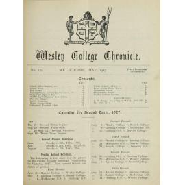 Chronicle 1927 No_179 May