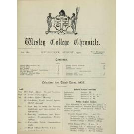 Chronicle 1927 No_180 August