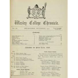 Chronicle 1927 No_181 December