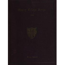 Wesley College Songs 1929