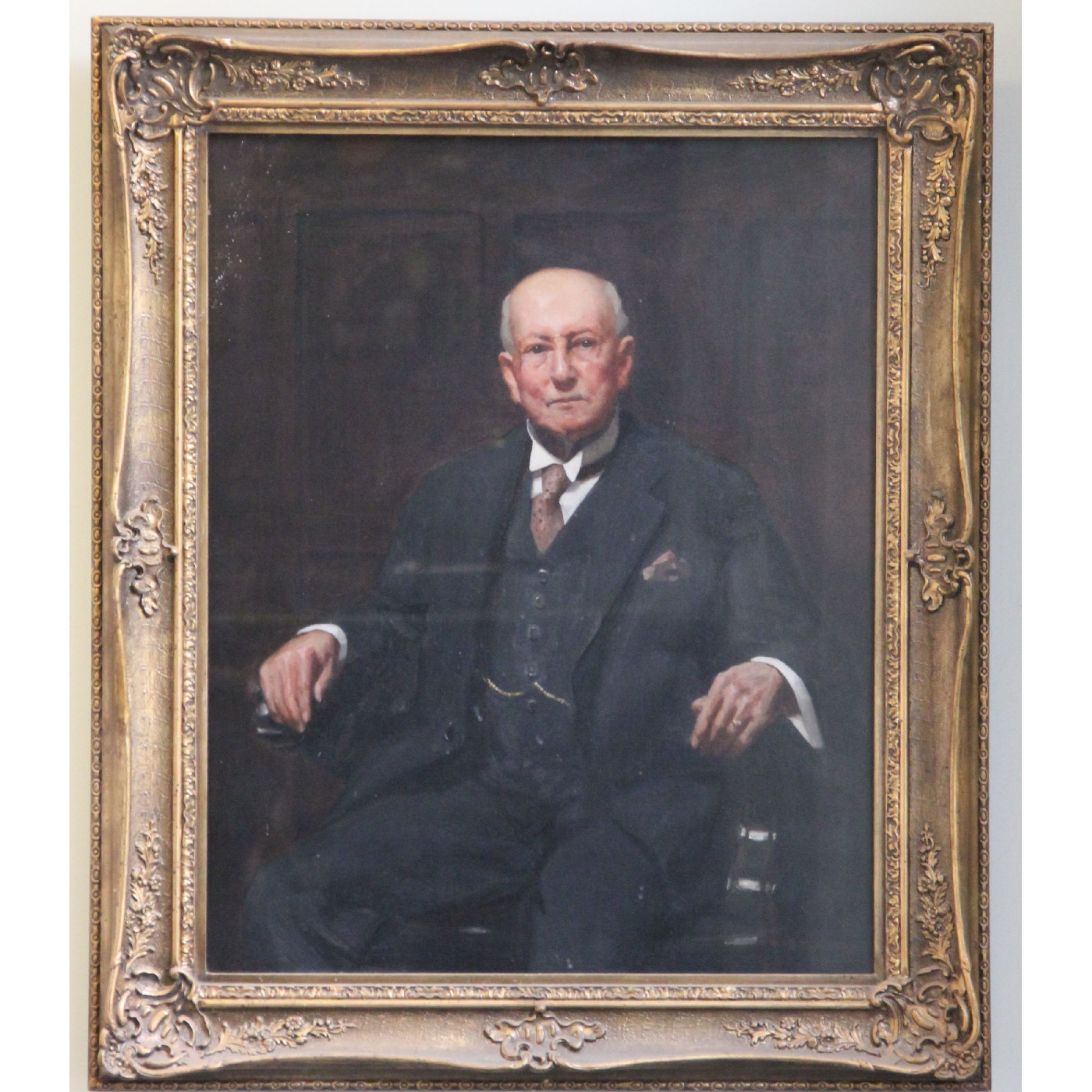 Portrait Of The Late Mr. F. J. Cato