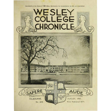 Chronicle 1947 No_240 August