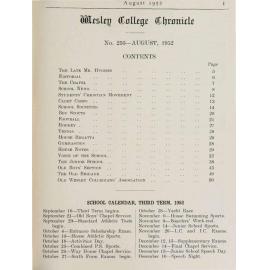 Chronicle 1952 No_255 August