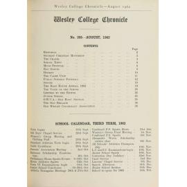 Chronicle 1962 No_285 August