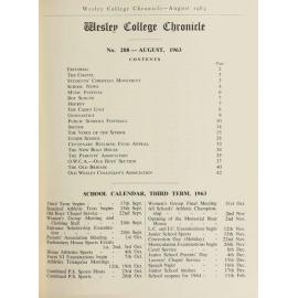 Chronicle 1963 No_288 August