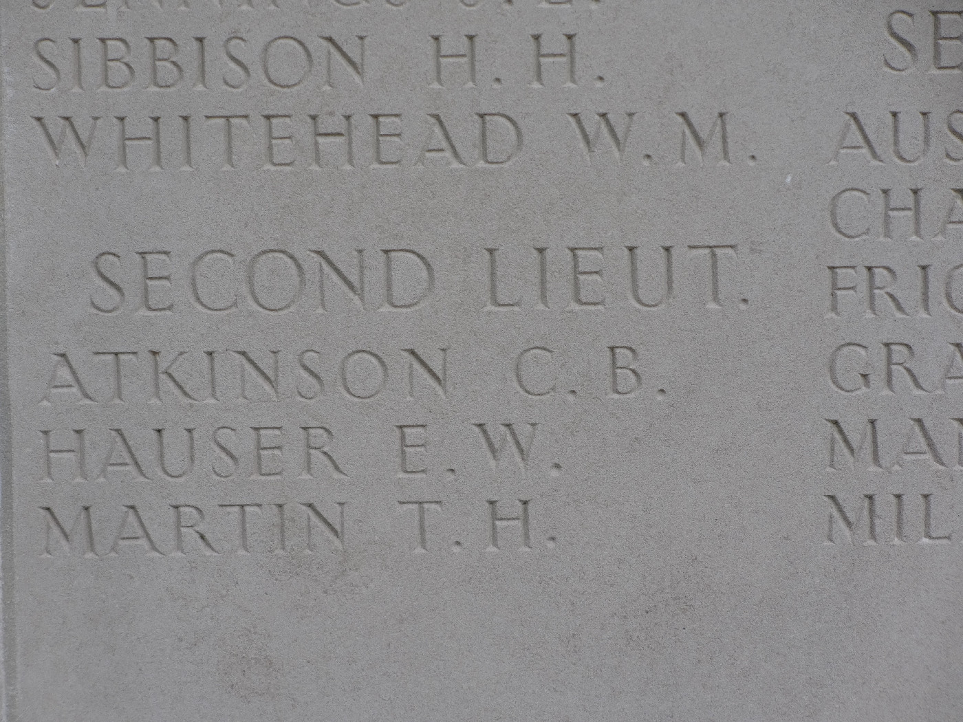 Atkinson, Clifford Bowen OW(1907)