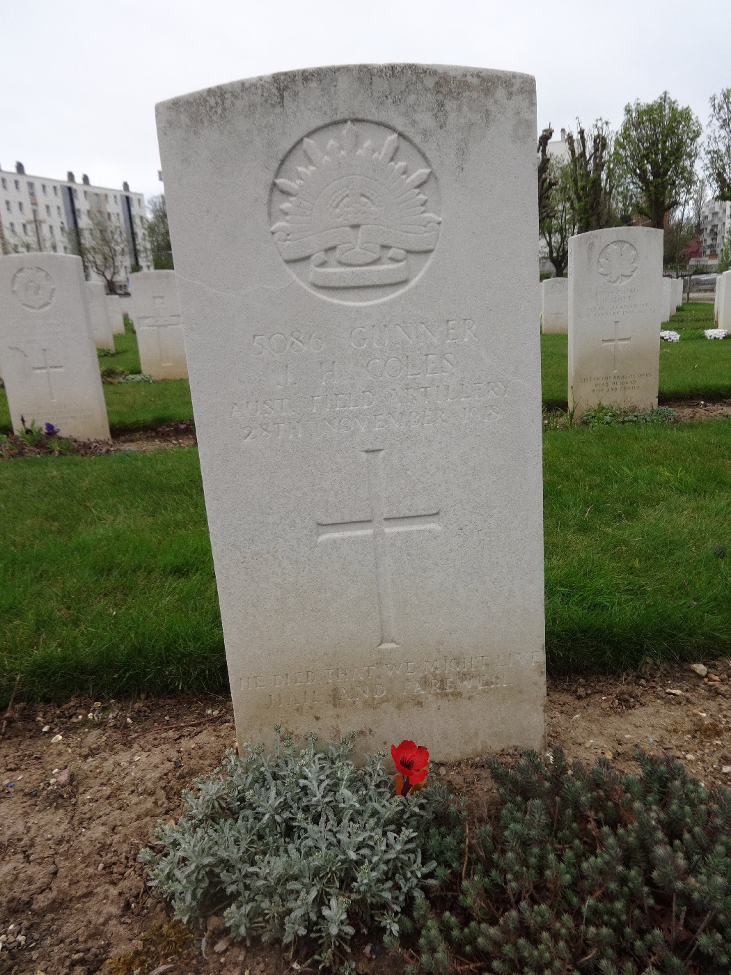 Coles, John Hutchings OW(1905)