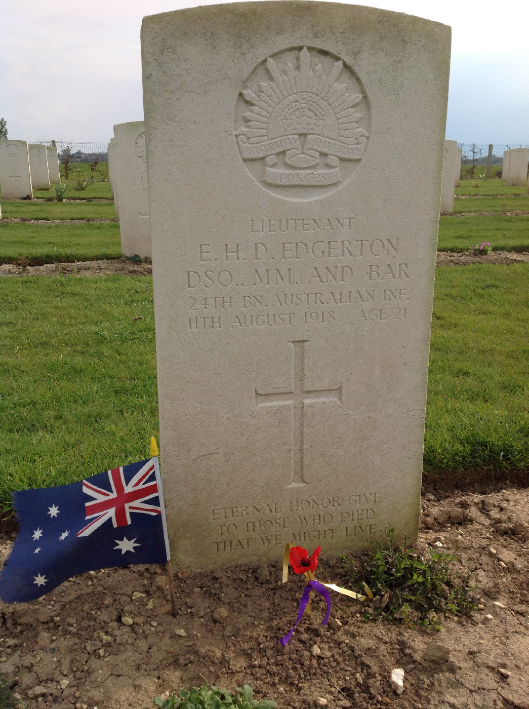 Edgerton, Eric Henry Drummond OW(1911)