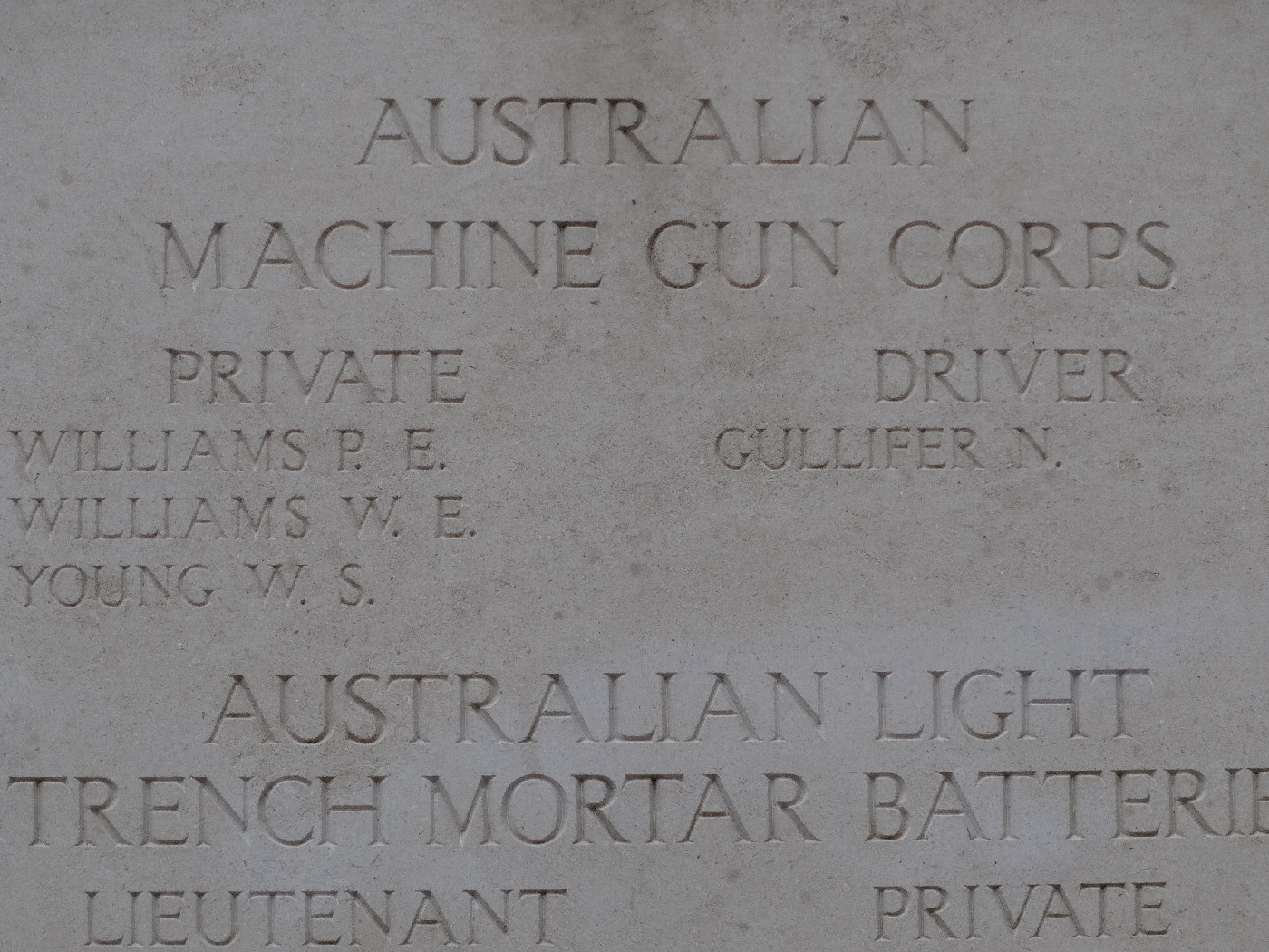 Gullifer, Norman  OW(1907)