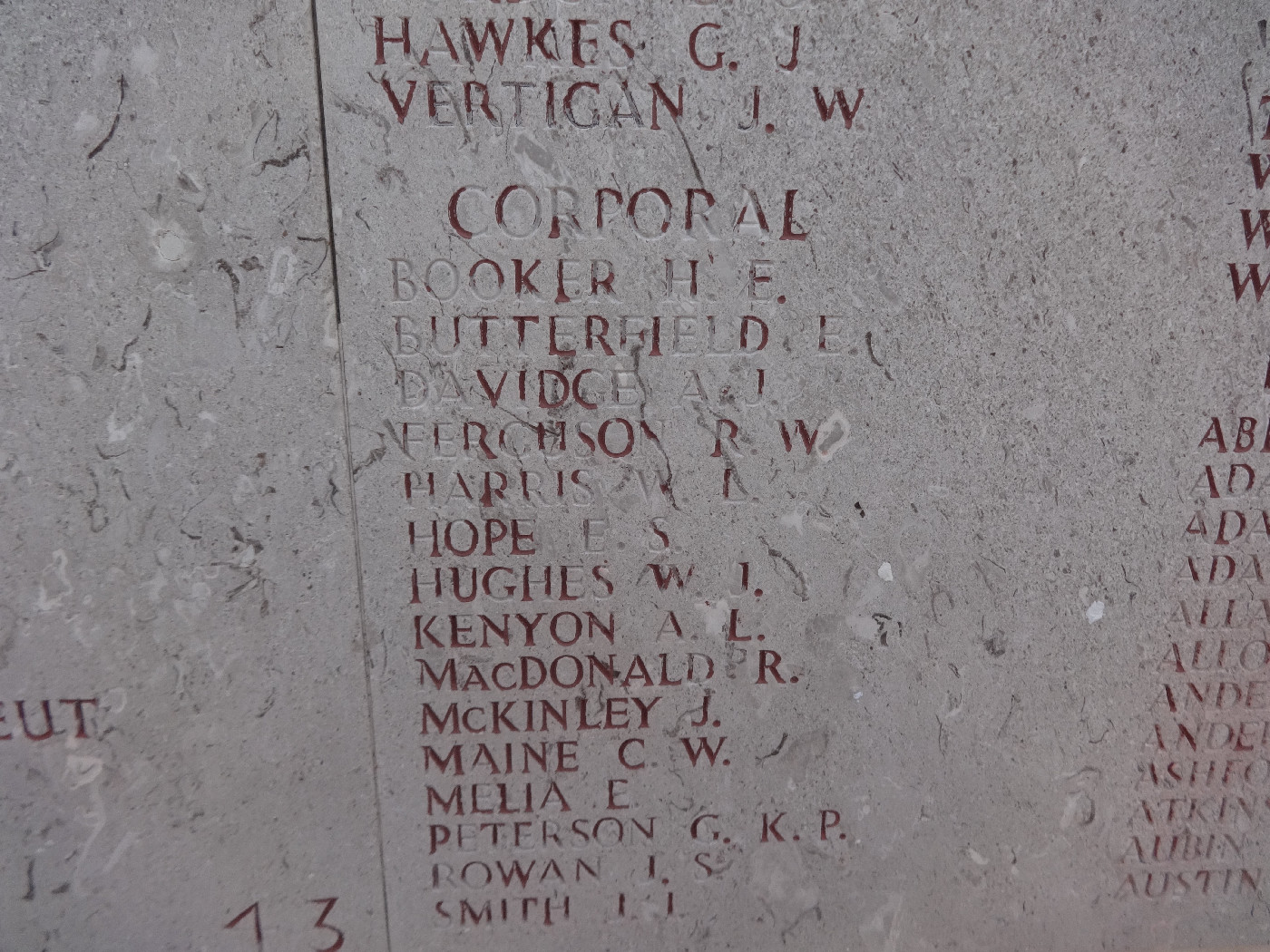 Harris, William Locke OW(1895)